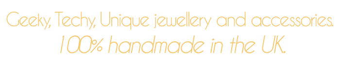 AAunique - geeky, techy, unique jewellery and accessories 100% handmade in the UK.